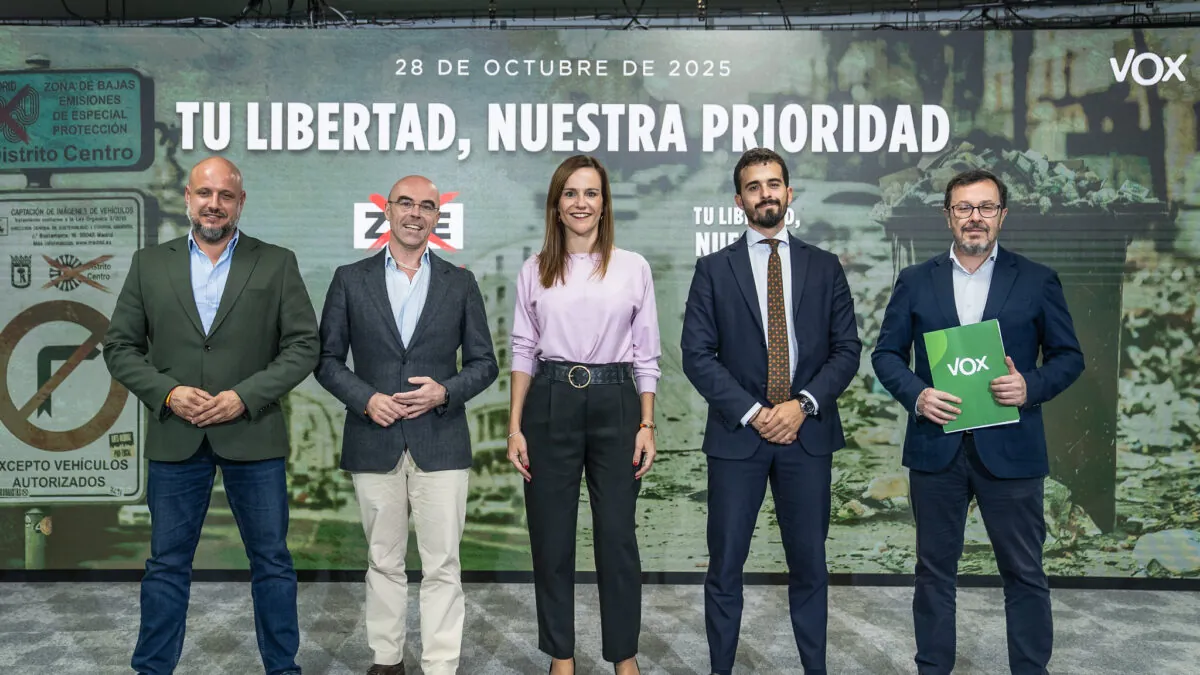 Vox anuncia que recurrirá las zonas de bajas emisiones en todos los municipios españoles