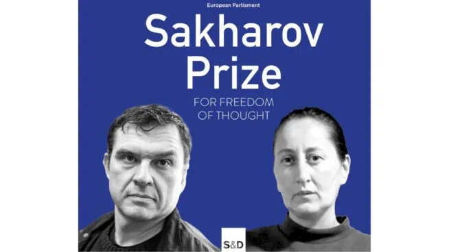 La Eurocámara premia con el Sájarov a dos periodistas presos en Bielorrusia y Georgia