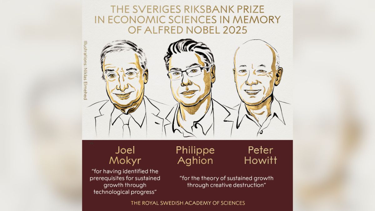 Joel Mokyr, Philippe Aghion y Peter Howitt, Premio Nobel de Economía 2025