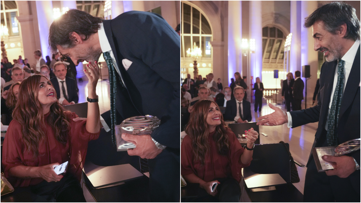 La tierna reacción de Nuria Roca al ganar Juan del Val el Planeta: las fotos de su gran orgullo
