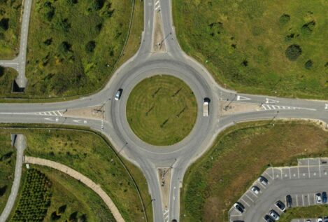 Llega a Burgos la rotonda holandesa que cambiará la forma de circular en bici
