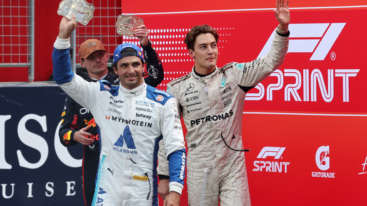 Verstappen aprovecha el fiasco de McLaren y Sainz logra otro podio en la ‘sprint’ de Austin