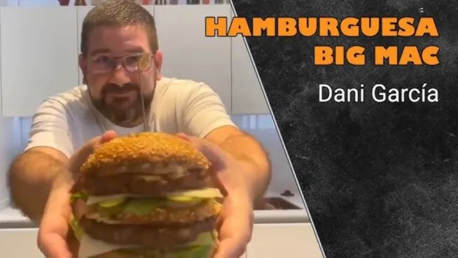 El secreto de Dani García para hacer una hamburguesa al estilo BIG MAC