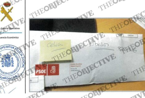 El sobre de Ábalos descubierto por la UCO no figura en la contabilidad entregada por el PSOE