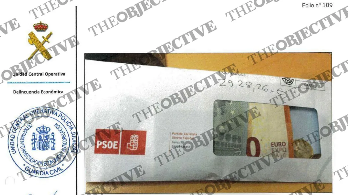 La UCO detecta pagos del PSOE a Ábalos y Koldo por 32.000 euros: «El sobre de Ferraz»