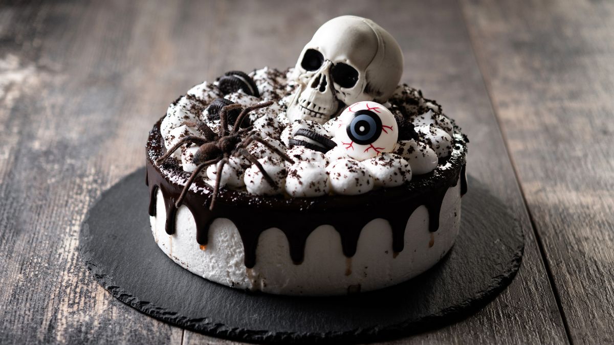 La tarta de Halloween más terrorífica: solo lleva cacao puro, mantequilla y harina de trigo