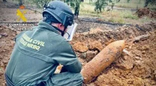 La Guardia Civil ha detonado más de 8.000 artefactos de la Guerra Civil en la última década