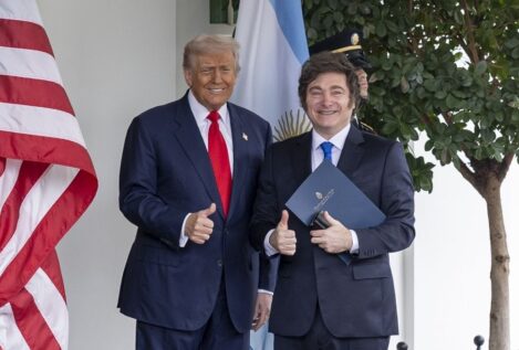 Trump felicita a Milei y celebra que Argentina haya «justificado» la confianza de EEUU en él