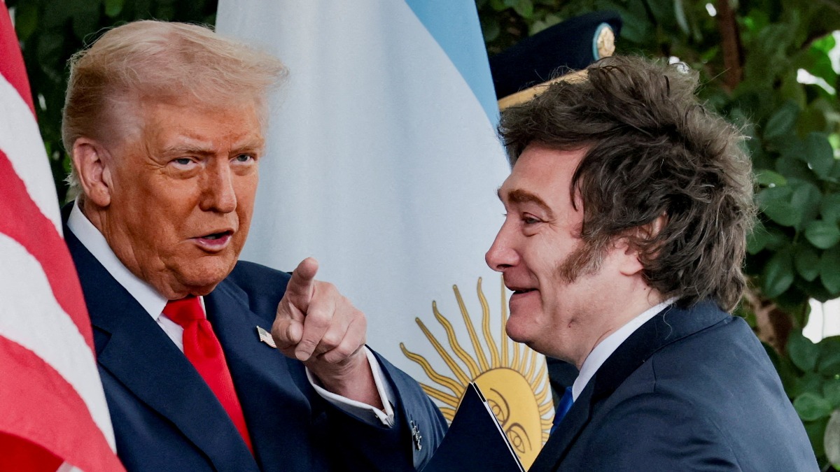 Trump condiciona la ayuda a Argentina al éxito de Milei en las elecciones legislativas