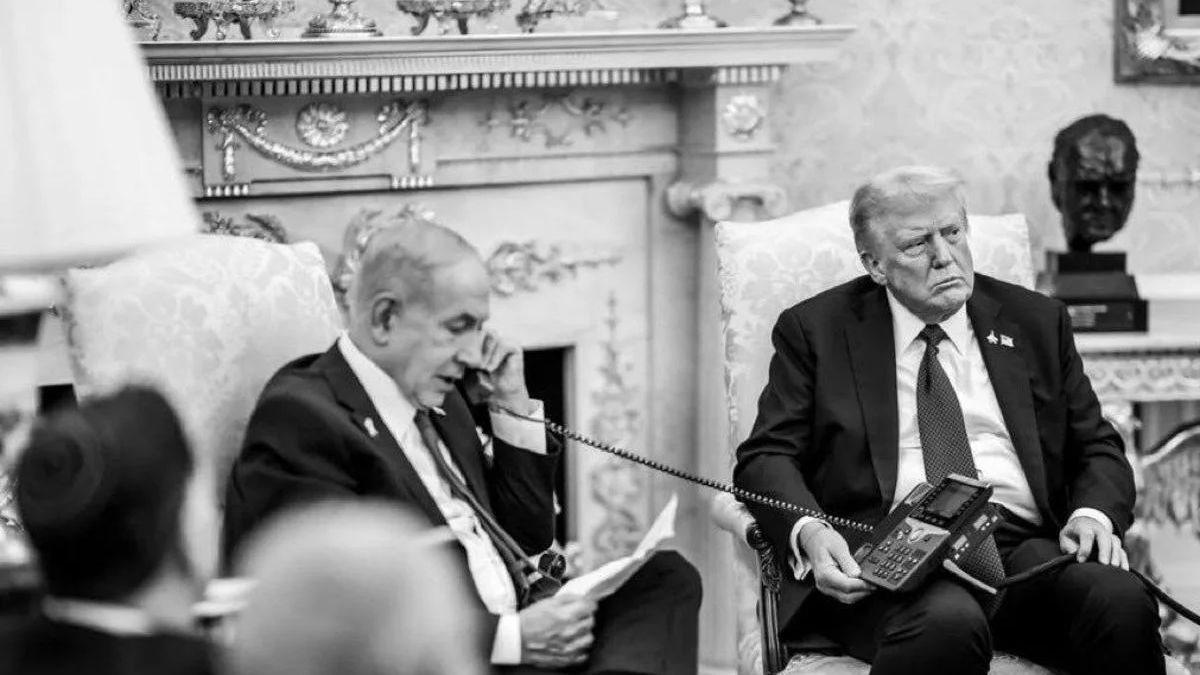 La fotografía con la que Donald Trump ‘cuida’ a Qatar y ‘escarmienta’ a Benjamin Netanyahu