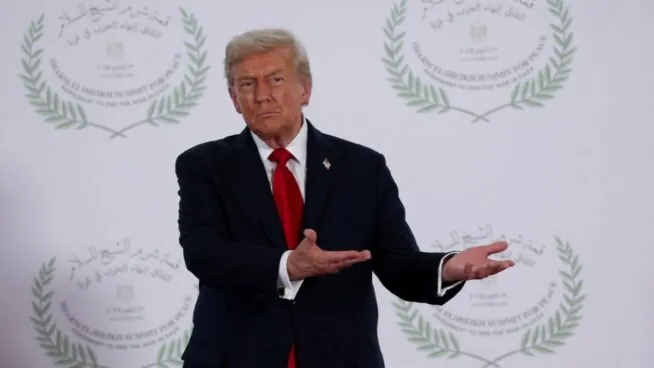 Trump, tras la cumbre sobre Palestina: «No estamos hablando de un solo Estado o de dos»