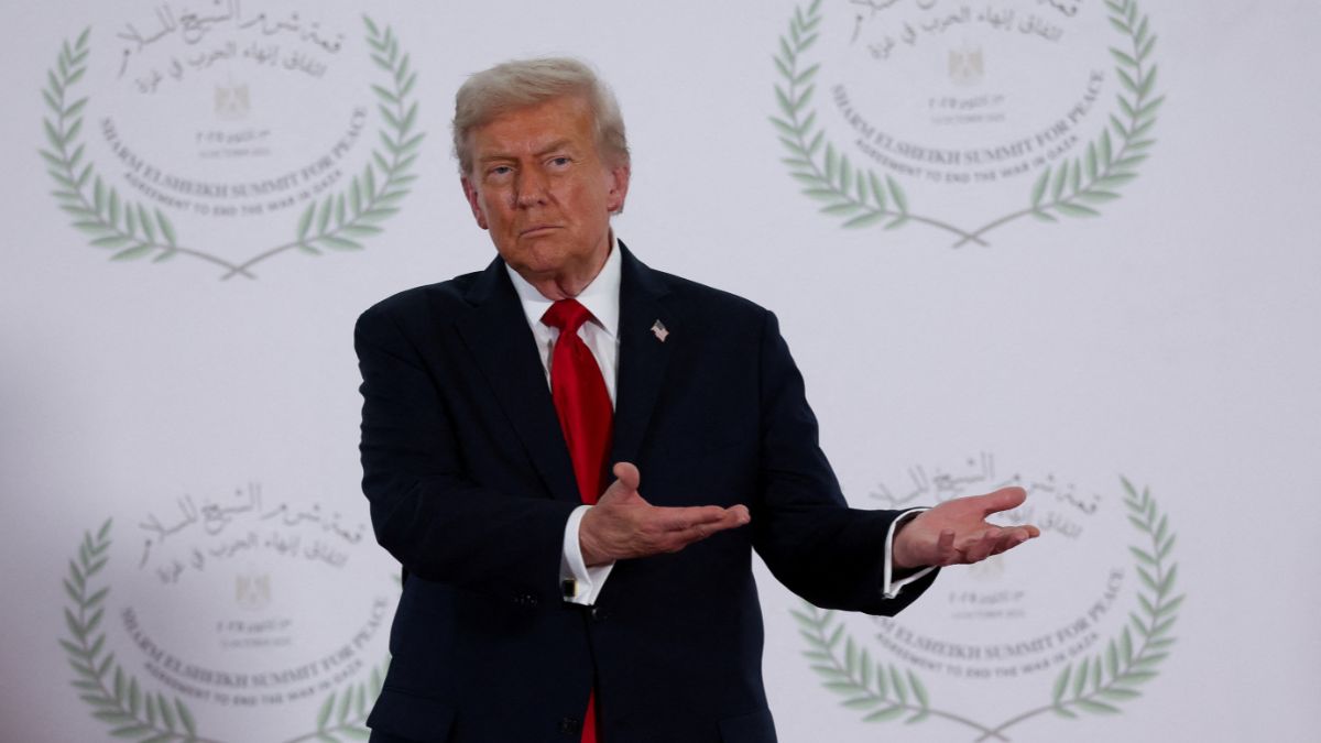 Trump, tras la cumbre sobre Palestina: «No estamos hablando de un solo Estado o de dos»