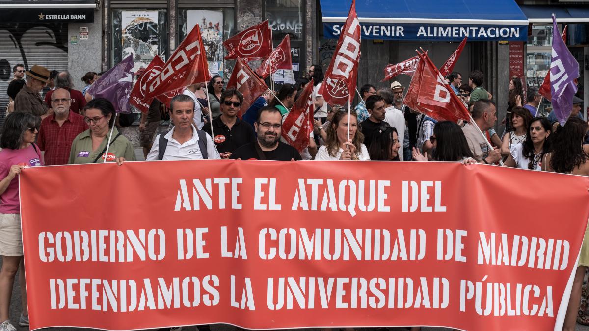 Las seis universidades públicas de Madrid van a la huelga a finales de noviembre