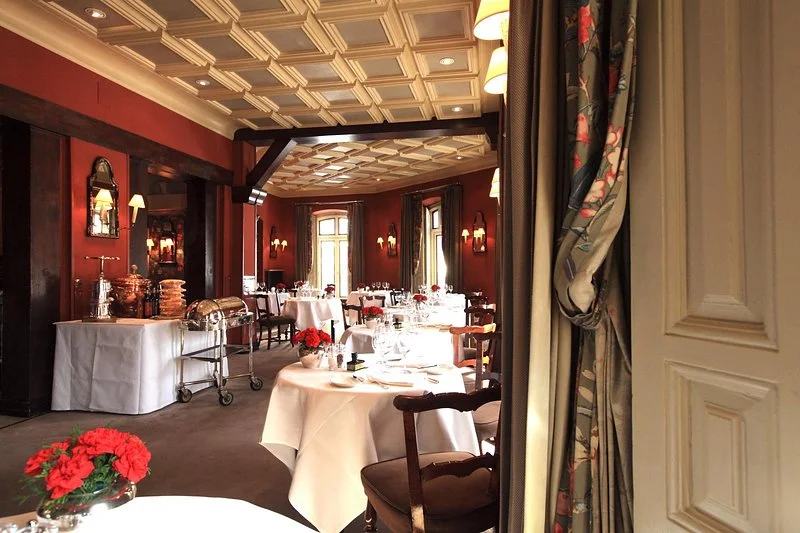 Sala del restaurante Horcher, Madrid. Horcher