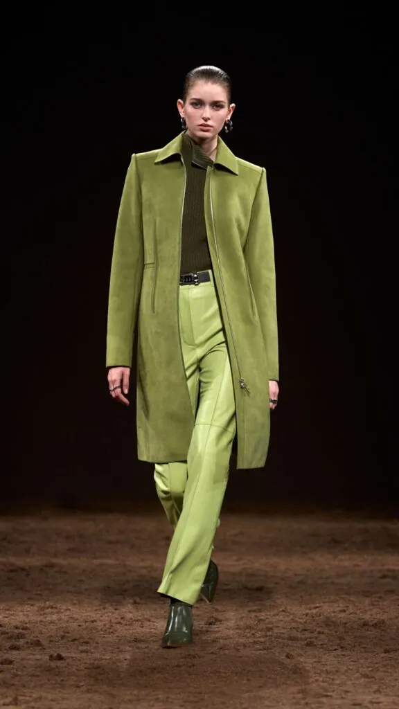Propuesta en colores verdes de Hermès