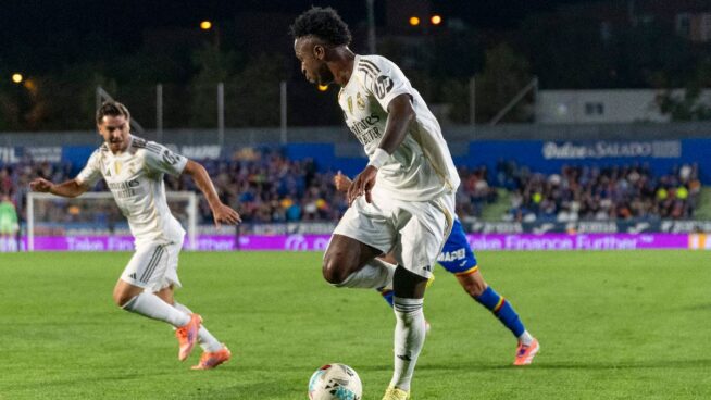 Vinícius baila y el fútbol español rabia