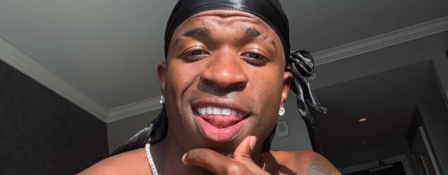 El 'lío de faldas' de Vinicius: invita al Bernabéu a una famosa brasileña mientras habla con otras