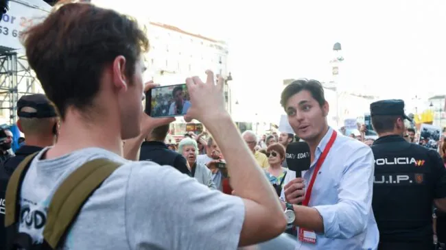 La FAPE repudia «la ignominiosa actuación» de Vito Quiles contra Javier Ruiz