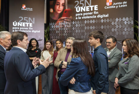 Mañueco pide a los jóvenes «tolerancia cero» contra la violencia machista