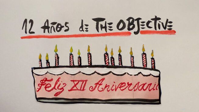 La viñeta animada sobre... el aniversario de THE OBJECTIVE