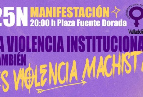 Desde la Coordinadora de Mujeres de Valladolid critican el aumento de la violencia institucional