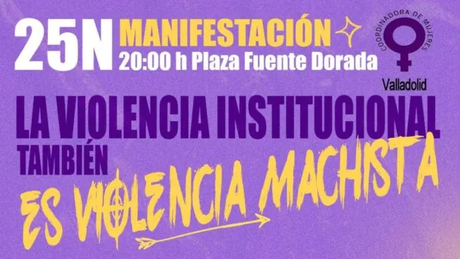 Desde la Coordinadora de Mujeres de Valladolid critican el aumento de la violencia institucional