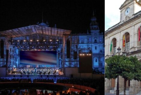 Presentan una denuncia por irregularidades en la cesión de la Plaza de España de Sevilla para el Festival Icónica