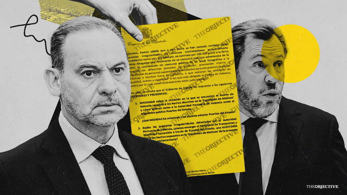 Ábalos usa una exclusiva de THE OBJECTIVE para atacar a Puente con el Puerto de Valencia