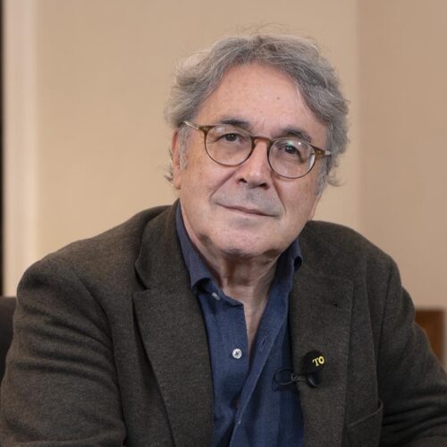 Andrés Trapiello con Esperanza Aguirre