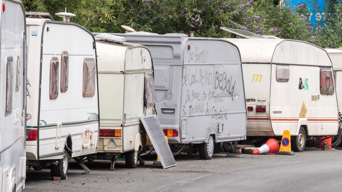 Herido un hombre por disparos en un aparcamiento de caravanas de Málaga
