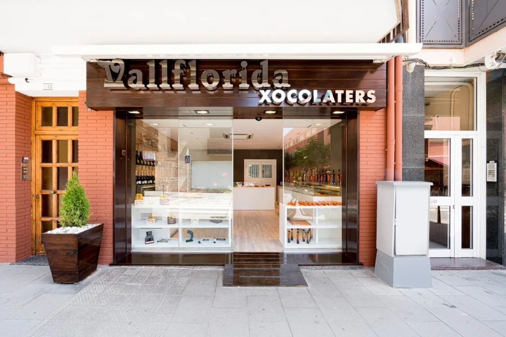 Vallflorida Xocolaters, Barcelona.  Vallflorida Xocolaters