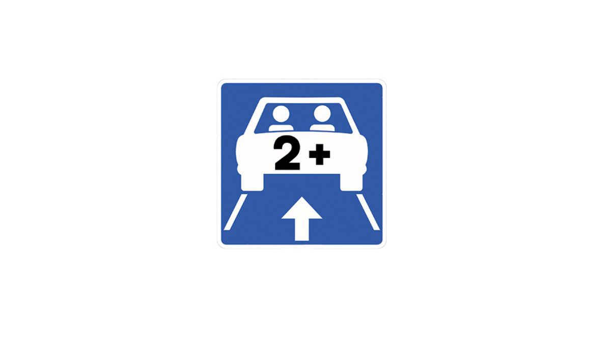 Nueva señal de la DGT: así se premiará a los coches con más de dos ocupantes