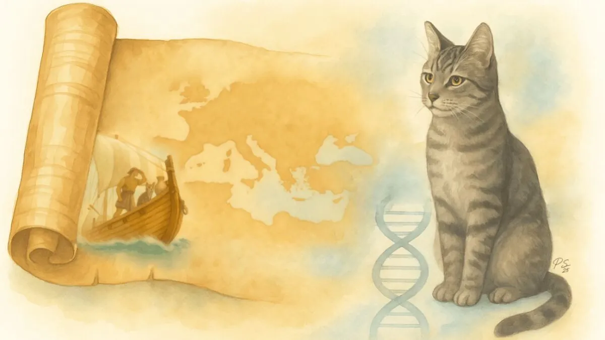 El ADN antiguo revela que los gatos domésticos proceden del norte de África