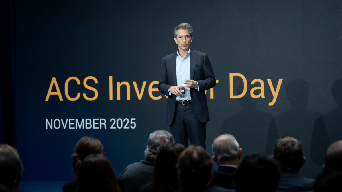 ACS impulsa el crecimiento global con su estrategia en infraestructuras digitales