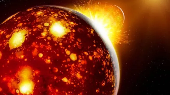 El planeta Theia que formó la Luna viene del interior del sistema solar