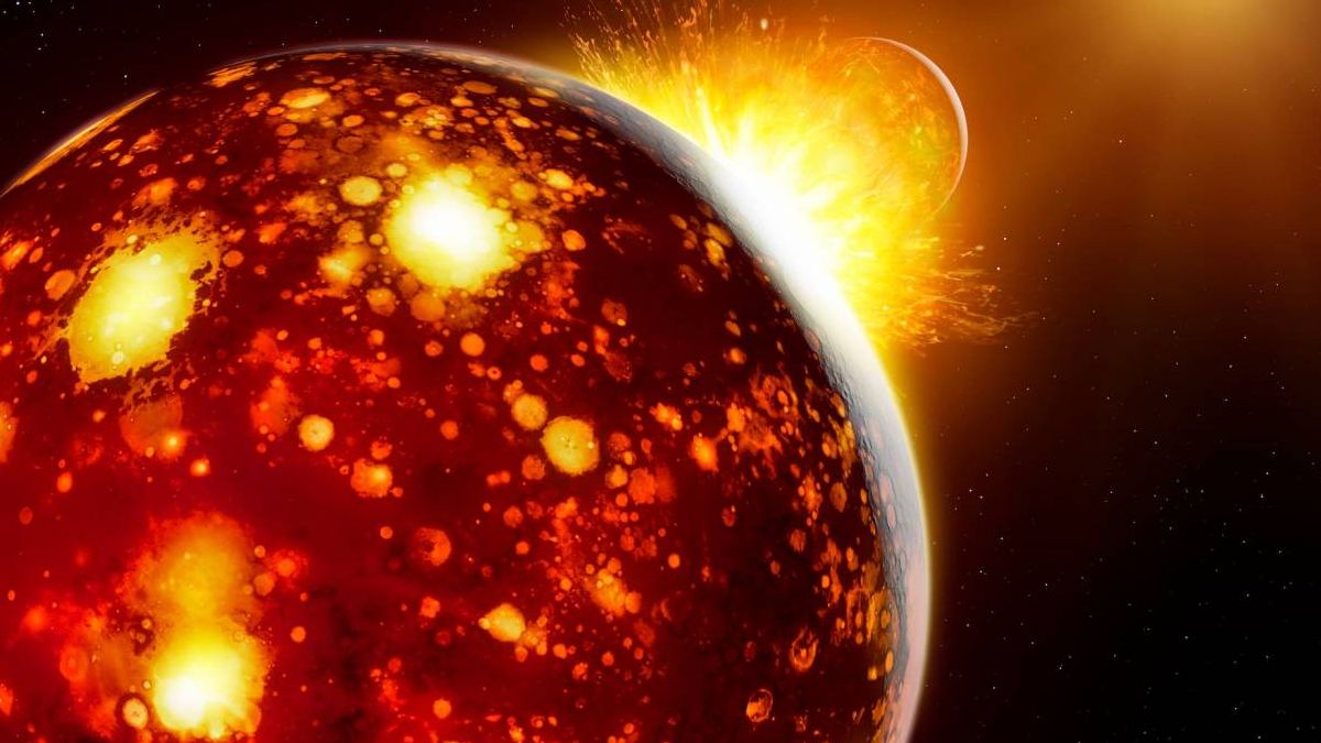 El planeta Theia que formó la Luna viene del interior del sistema solar