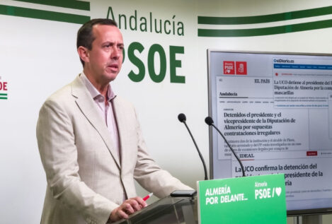 El PSOE de Almería acusa al PP de un «pacto de silencio» ante una «presunta red de corrupción»