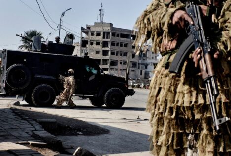 Las FDS anuncian el derribo de dos drones presuntos del Estado Islámico