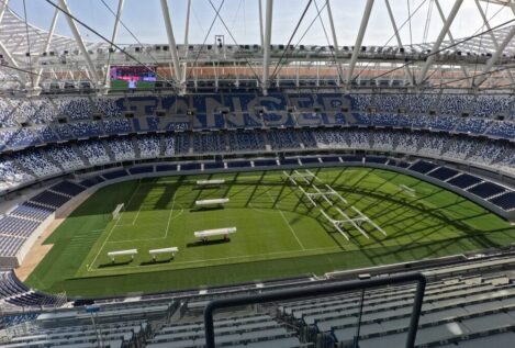 Marruecos finaliza en 69 días la cubierta gigante del estadio de Tánger para el Mundial