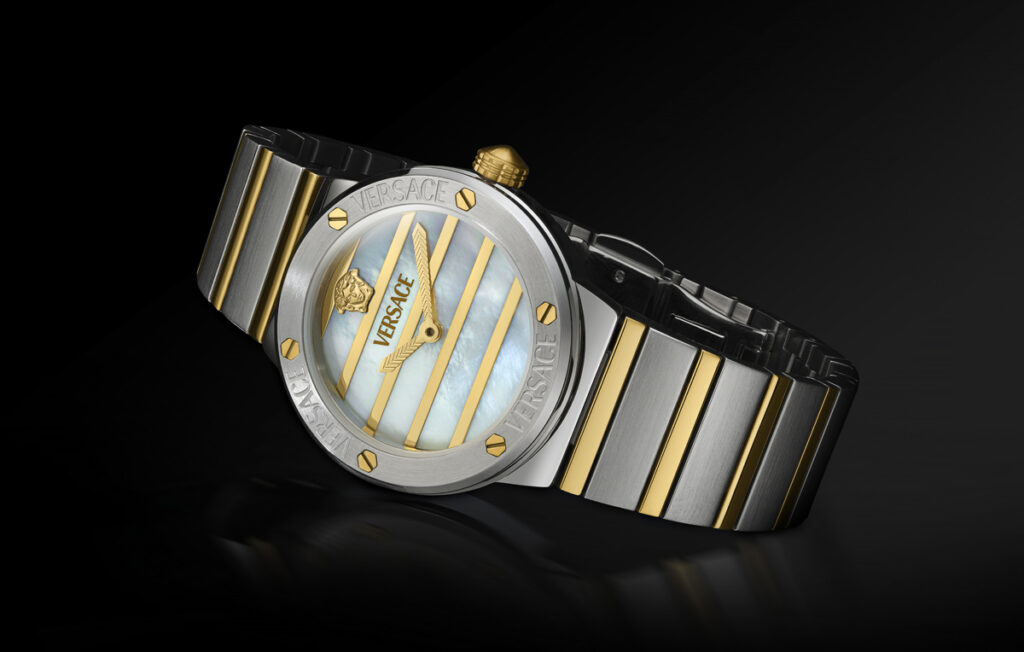 Reloj Greca Logo Pearl de Versace