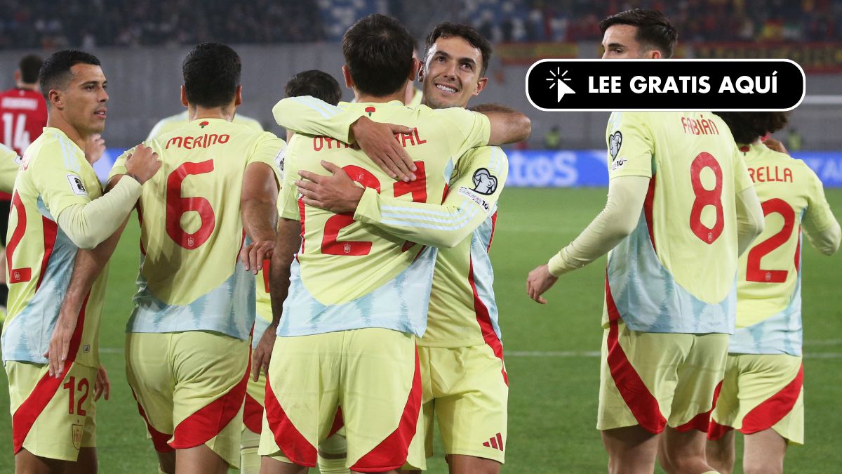 España vence a Georgia y pone un pie y medio en el Mundial