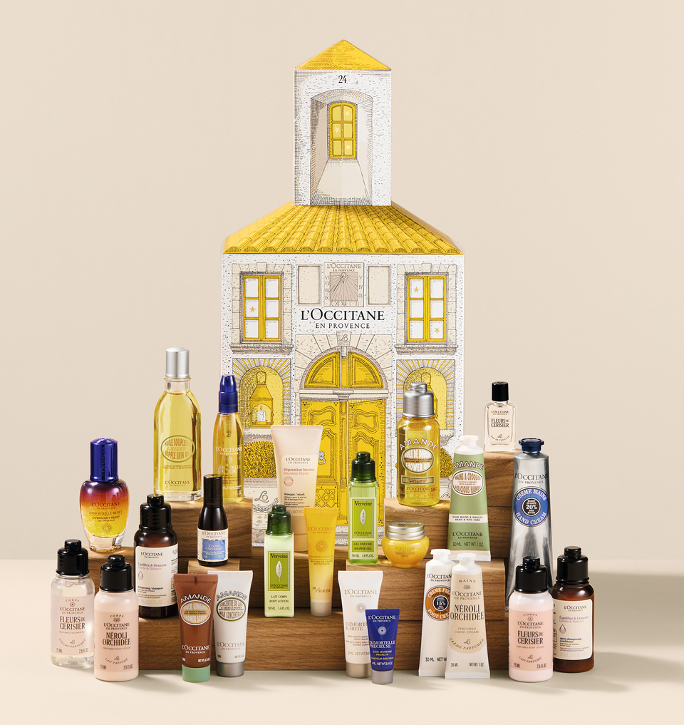 Calendario de Adviento de L´Occitane. (PVP: 169€)