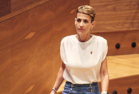 Chivite condena «todo lo que ocurrió» el 30 de octubre por el acto de Vito Quiles en Pamplona