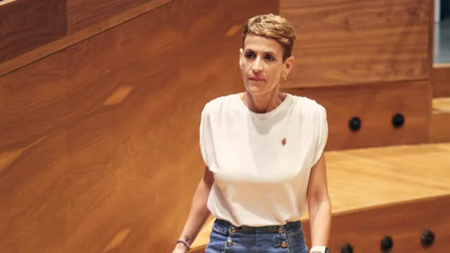 Chivite condena «todo lo que ocurrió» el 30 de octubre por el acto de Vito Quiles en Pamplona