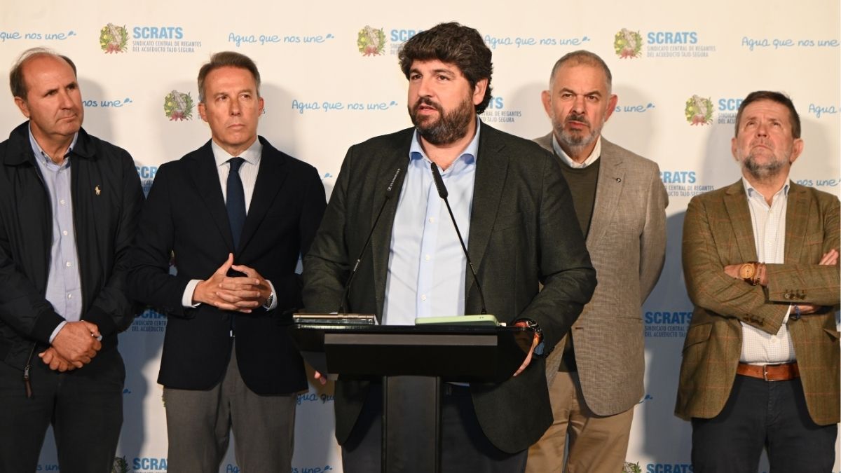 Murcia insta al Gobierno a pedir a Bruselas una moratoria del cierre de acuíferos hasta 2033