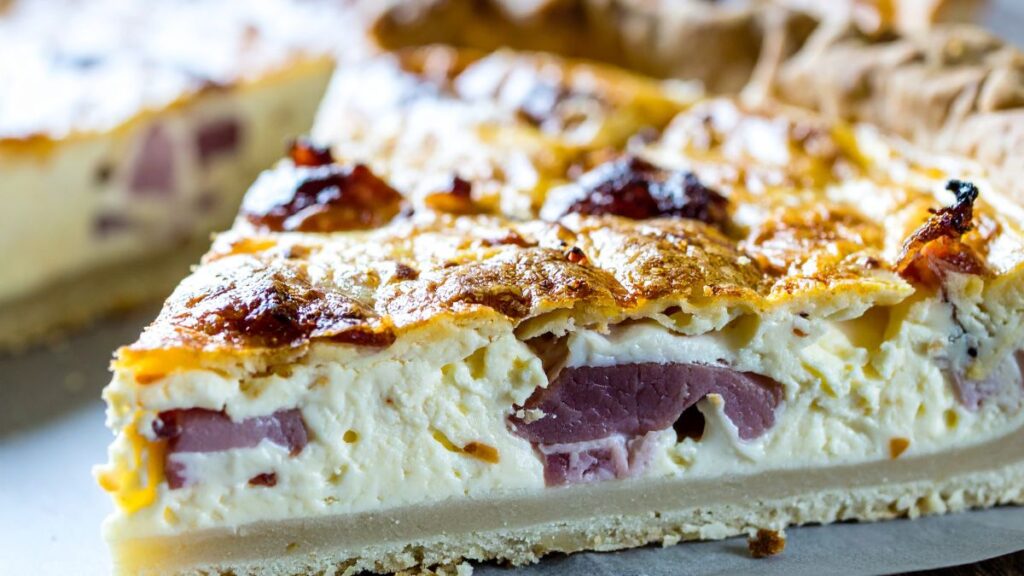 Pastel de jamón y queso. Canva
