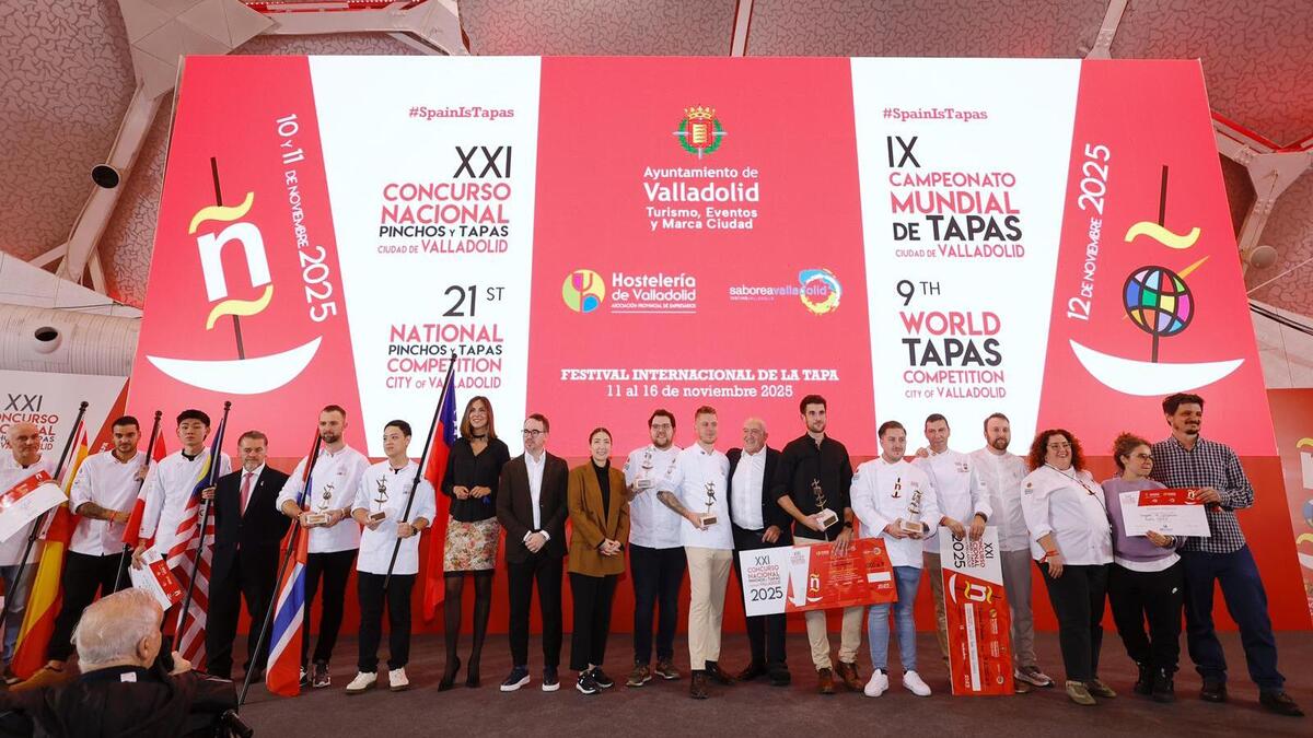 Alejandro San José conquista Valladolid con ‘Milpa’ y Australia se corona en el Mundial de Tapas