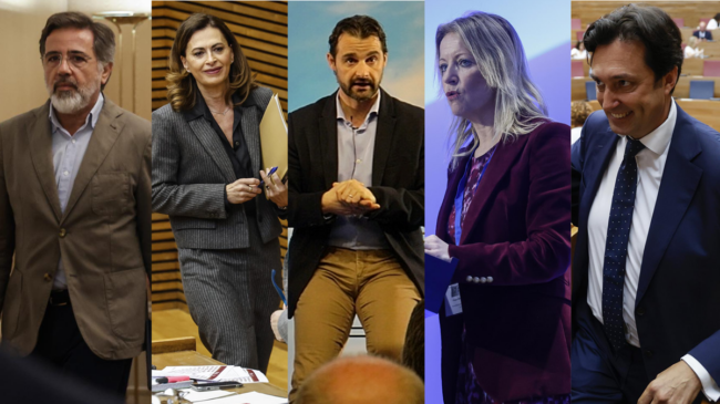 Los cinco nombres en la sombra que suenan para sustituir a Mazón si Pérez Llorca no cuaja