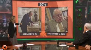 TV3 arrasa en audiencia al equiparar los «escándalos» del rey Juan Carlos y Jordi Pujol