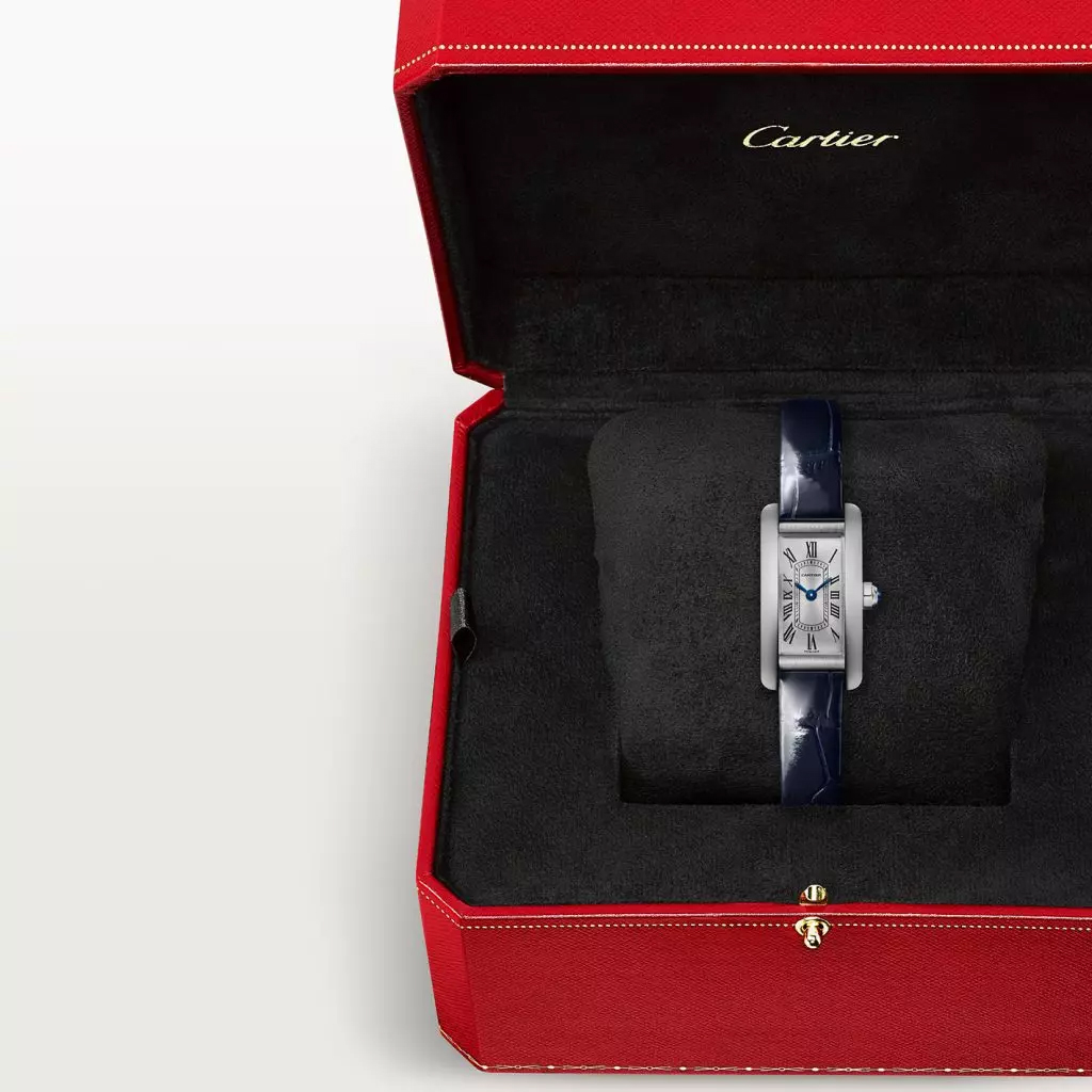 Reloj Tank Americaine en formato mini de Cartier